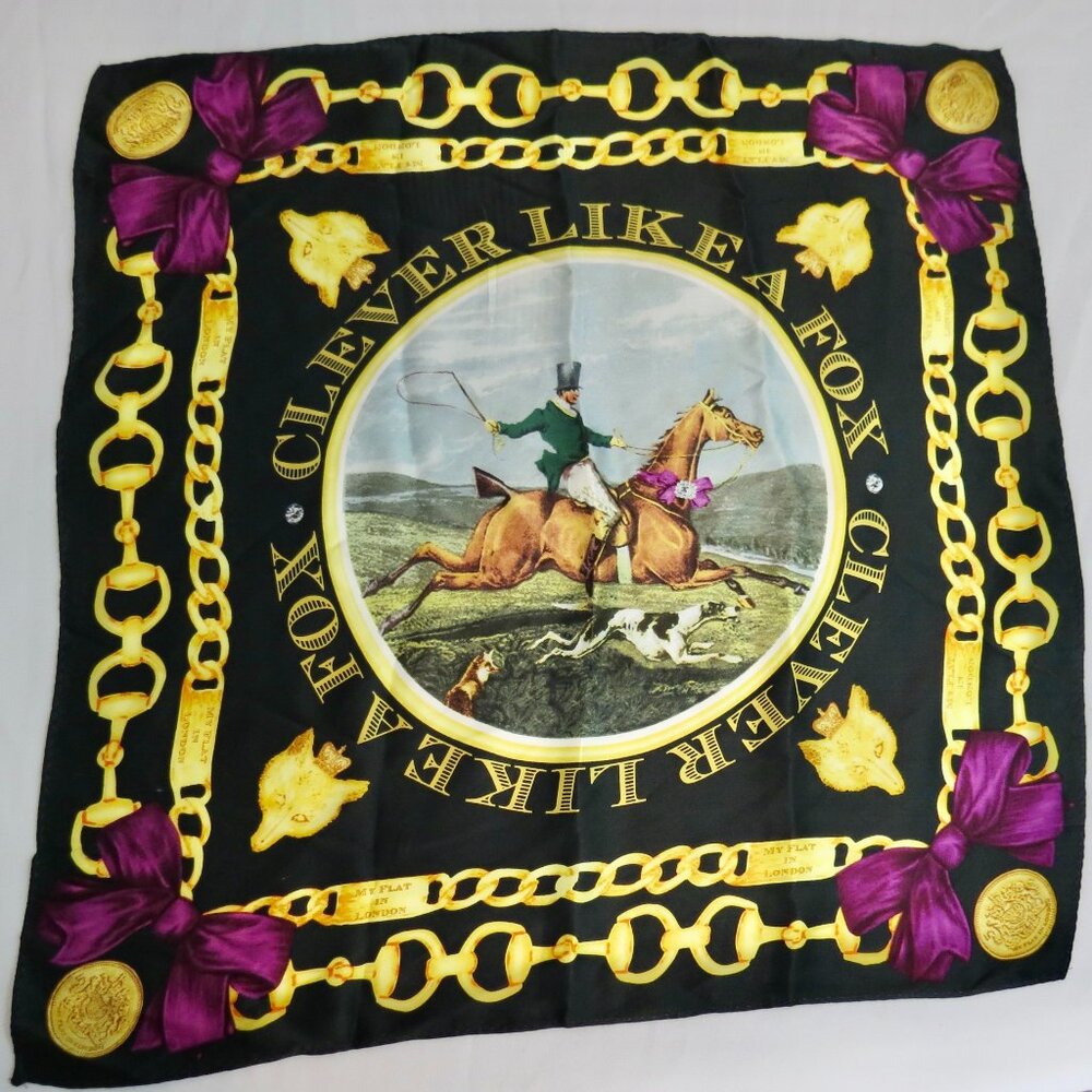 BRIGHTON My Flat In London Silk Scarf